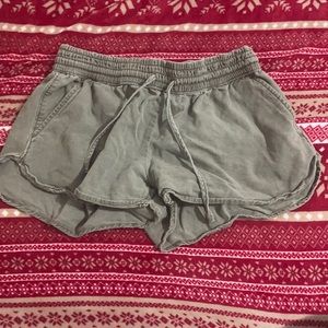 Hollister Green shorts